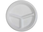 Compostable Plates 3 Comp 10 500 CT White