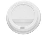 Traveler Dome Hot Cup Lid Fits 8oz Cups White 100 Pack 10 Packs Carton