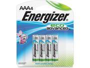 Eco Advanced AAA Batteries 24PK CT Silver Black