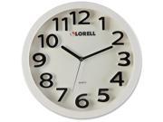 Lorell 13 Round Quartz Wall Clock