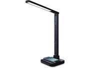 Lorell Smart LED Desk Lamp LED Black Desk Mountable for Desk Table LLR99767