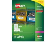 Avery 61533 Permanent Id Labels W Trueblock Technology Laser 2 3 X 1 3 4 3000 Pack