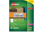 Avery 61531 Permanent Id Labels W Trueblock Technology Laser 3 1 4 X 8 3 8 150 Pack