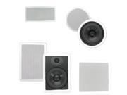 Theater Solutions TSCST85 In Wall and In Ceiling 1150W Home Theater 5.1 Speaker System