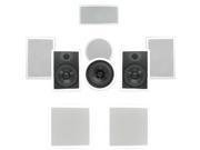 Theater Solutions TSCST87 In Wall and In Ceiling 1150W Home Theater 7.2 Speaker System