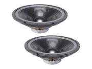 2 Goldwood Sound GW 215 40 8 OEM 15 Woofers 300 Watts each 8ohm Replacement Speakers