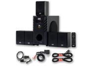 Acoustic Audio AA5104 600W 5.1 Speaker System with Bluetooth Optical Input and 2 Extension Cables AA5104BD 2