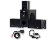 Acoustic Audio AA5104 600 Watt 5.1 Home Theater Speaker System with Bluetooth and Optical Input AA5104BD