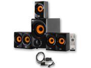 Acoustic Audio AA5170 Home Theater 5.1 Bluetooth Speaker System with FM and Optical Input
