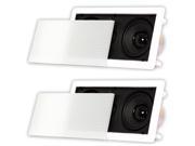 Acoustic Audio HD 5c In Wall Speakers Home Theater Surround Sound 2 Speaker Set