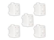 Theater Solutions OVCDW Outdoor Waterproof White Impedance Matching Volume Controls 5 Piece Set 5OVCDW