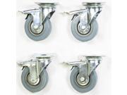 Podium Pro CW4 Locking Caster Wheels for Karaoke DJ Speaker and Subwoofer