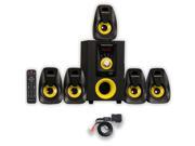 Theater Solutions TS522 Home Theater 5.1 Speaker System Powered with Bluetooth