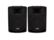 Podium Pro Audio PP1506A Battery Powered 15 Active 1800W Speaker Pair MP3 PP1506A PR