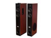 Acoustic Audio TSi500 Bluetooth Powered Floorstanding Tower Home Multimedia Speaker Pair