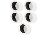 Theater Solutions TS80C In Ceiling 8 Speakers Surround Sound Home Theater 5 Speaker Set
