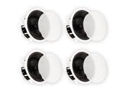 Theater Solutions TSS8A Home Theater Deluxe In Ceiling 8 Angled 4 Speaker Set 4TSS8A