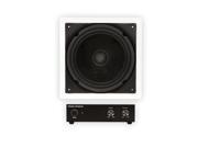 Theater Solutions TS1000 Passive 10 Home Theater In Wall Subwoofer and Amp Set