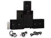 Theater Solutions TS509 Home 5.1 Speaker System with Bluetooth Optical Input and 2 Extension Cables TS509BD 2