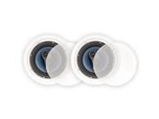 Blue Octave RC83 In Ceiling 8 Speakers Home Theater Surround Sound 3 Way Speaker Pair