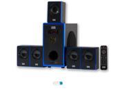 Acoustic Audio AA5102 Home Theater 5.1 Speaker System with USB Bluetooth Surround Sound