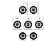 Acoustic Audio CHT 827 2100 Watt In Wall In Ceiling 8 Home Theater 7.1 Speaker System