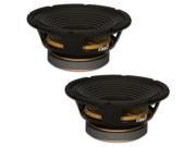 2 Goldwood Sound GW 1258 Pro 12 Woofers 50oz Magnets 290 Watts each Replacement Speakers
