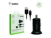 Belkin Original Car Charger With Cable for Micro USB Black