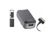 Ventev e1100 Single USB Universal Eco Charger with Apple 30 Pin Cable Grey