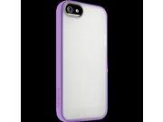 Belkin Grip Candy Case for Apple for iPhone 5 5S Purple Clear
