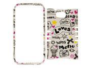 Cell Armor Rocker Series Snap On Protector Case for HTC One M8 Cartoon Design