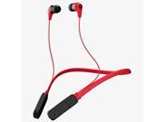 Skullcandy Ink d Bluetooth Earbuds Red Black Black for All Bluetooth Devices