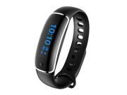 LYNWO M4 Health Smart Bracelet Dynamic Heart Rate Blood Pressure Monitor Sleep Tracker Bluetooth Wristband Black