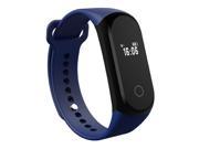 A16 Bluetooth 4.0 Smart Bracelet Heart Rate Monitor Sport Fitness Tracker Call Reminder for Android iOS Blue