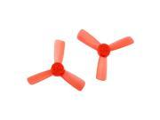 10 Pairs KINGKONG 1935 3 Blade Propeller for Racing Quacopter Red
