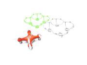 10PCS Cheerson CX 10 CX 10A Wltoys V676 RC Quadcopter Parts Protection Cover White Green
