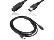 3M High Speed Firewire 800 IEEE1394 B 9Pin to 6Pin DV Cable Cord Lead For Mac PC