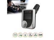 1.5 LCD Car MP3 Music Audio Player FM Transmitter Remote Support USB TF SD