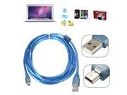 3M 10FT USB 2.0 Type A Male to Mini USB B Male 5 Pin Data Charging Adapter Cable