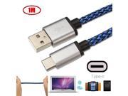 1M 3.3FT USB 3.1 Type C Male To USB 2.0 A Male Data Sync Charger Cable Cord New for Oneplus 2 Nokia N1 Tablet Xiaomi 4c Meizu Pro 5 Macbook Air 11.6 13.3