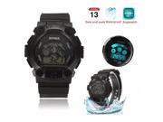 HONHX Waterproof LED Digital Wrist Watch Sport Men Boys Alam Stopwatch Date Gift