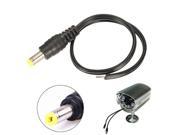 5.5x2.1mm DC 12V Power Cable Male Plug Cord For Surveillance System CCTV Camera
