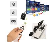 3in1 Wireless 2.4G Remote Controller Air Mouse Keyboard USB Antenna For Android IOS PC TV