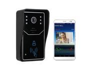 SYSD SYWIFI001ID ENNIO Touch Key WiFi Doorbell Wireless Video Door With Smartphone Control for Home Intercom System IR RFID Camera