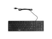 FOREU USB Wired Pro Gaming Game Office Keyboard For Laptop Desktop PC Black