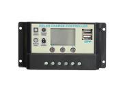 10A MPPT Solar Panel Regulator Battery Charger Controller 12 24V Auto PWM LED