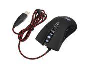 USB Wired 7D Buttons Optical Game Gaming Mouse Adjustable 2400 DPI Color Changing for PC Laptop