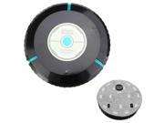 9 Home Robotic Smart Automatic Cleaner Robot Microfiber Mop Dust Cleaning Black