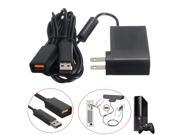 2.3m DC 12V 1A USB AC Power Adapter Supply Cable for Xbox 360 Kinect Sensor