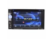 6.2 Touch Screen HD 2 DIN Bluetooth Car GPS Navigation DVD Player FM Radio TF USB